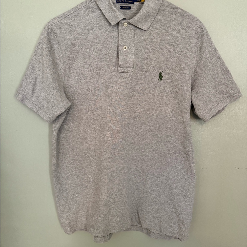Polo by Ralph Lauren Heather Gray Polo Shirt